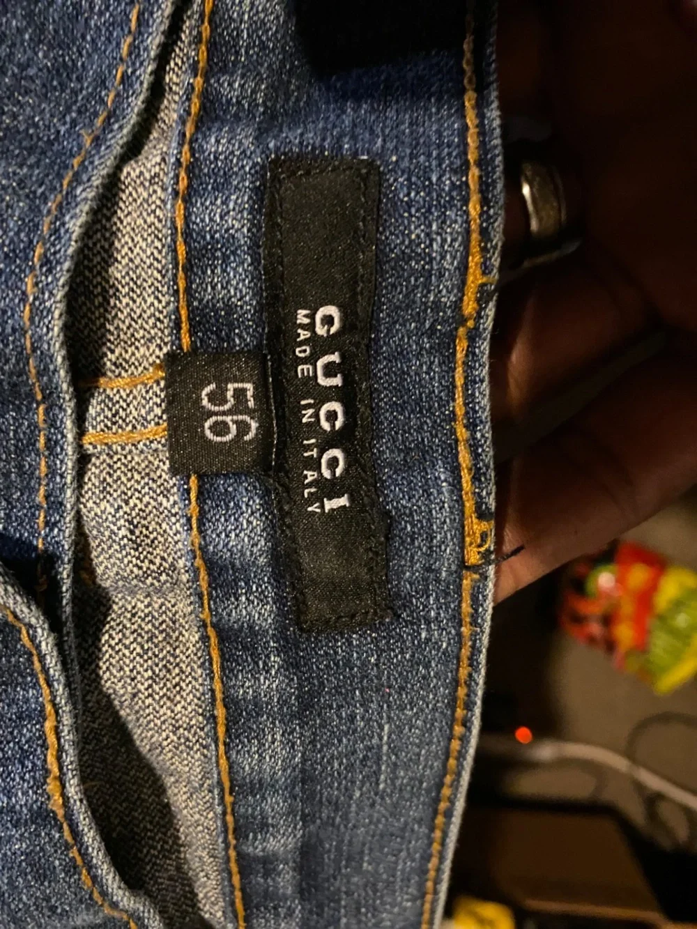 Gucci authentic men’s blue jeans
